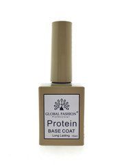 Каучукова база Global Fashion Protein Base Coat Long Lasting, 15 мл
