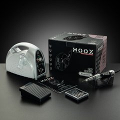 Фрезер Moox Professional X806 на 55 000 об/мин и 80 Вт для маникюра и педикюра Серебро