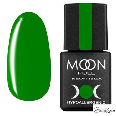 Гель-лак Moon Full Neon Ibiza №721 зеленый 8 мл