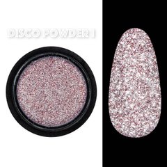 Disco powder №1 - Світловідбивне втирання Дизайнер - Червона