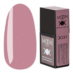 Кольорова база Moon Full Amazing Color Base №3031 рожевий із дрібним шиммером 12 мл