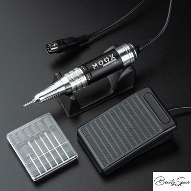 Фрезер Moox Professional X800 на 50 000 об/мин и 70 Вт для маникюра и педикюра Серый