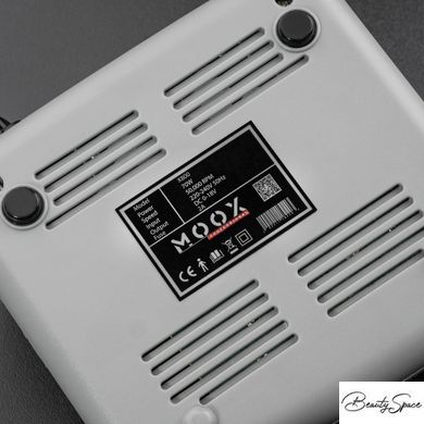 Фрезер Moox Professional X800 на 50 000 об/хв та 70 Вт для манікюру та педикюру Сірий
