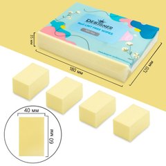 Безворсовые салфетки 700 шт/уп (Желтые) - Lint free wipes Дизайнер