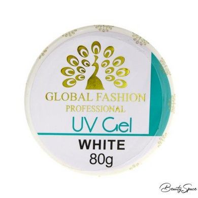 Гель Global Fashion 80 gr white