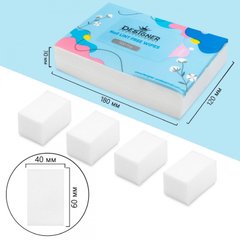 Безворсовые салфетки 500 шт/уп (Белые) - Lint free wipes Дизайнер