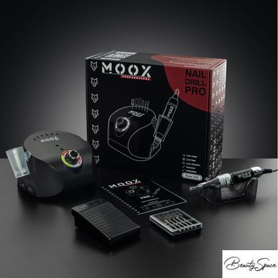 Фрезер Moox Professional X905 на 45 000 об/мин и 70 Вт для маникюра и педикюра Чёрный