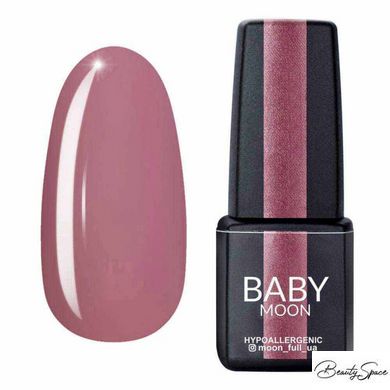 Гель лак Baby Moon Sensual Nude №013 бежево-рожевий чорний 6 мл