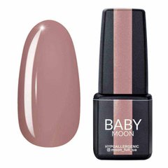 Гель лак Baby Moon Sensual Nude №014 бежевий темний 6 мл