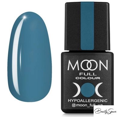 Гель-лак Moon Full Autum - Winter № 660 блакитно-сірий 8 мл