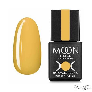 Гель-лак Moon Full Spring-Summer Color №610 жовтий каррі 8 мл