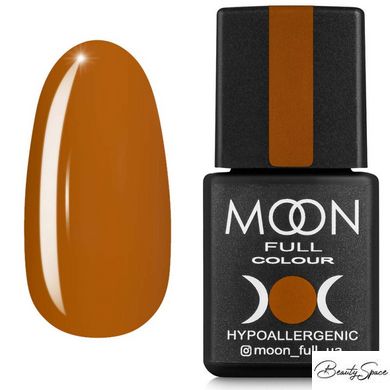 Гель лак Moon Full Fashion color №234 буро-оранжевый 8 мл