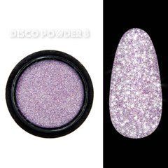 Disco powder №8 - Светоотражающая втирка Дизайнер - Розовая