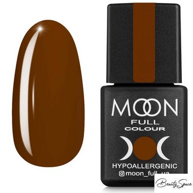 Гель лак Moon Full Fashion color №235 коричневий 8 мл