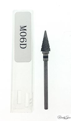 Твердосплавна фреза ялинка з чорною насічкою M06D