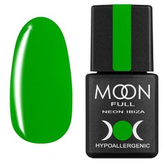 Гель-лак Moon Full Neon Ibiza №722 яркий зеленый 8 мл