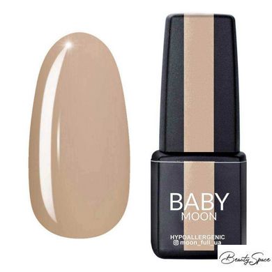 Гель лак Baby Moon Sensual Nude №017 світло-бежевий 6 мл