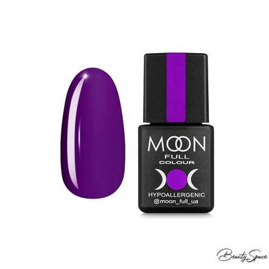 Гель-лак Moon Full №169 фіолетовий, 8 мл