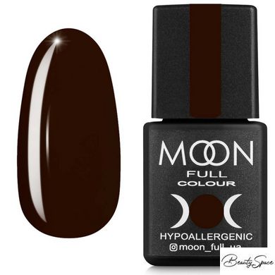 Гель лак Moon Full Fashion color №236 темний шоколад 8 мл