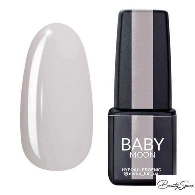 Гель лак Baby Moon Sensual Nude №018 молочно-бежевий напівпрозорий 6 мл