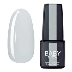 Гель лак Baby Moon Sensual Nude №019 білий напівпрозорий 6 мл