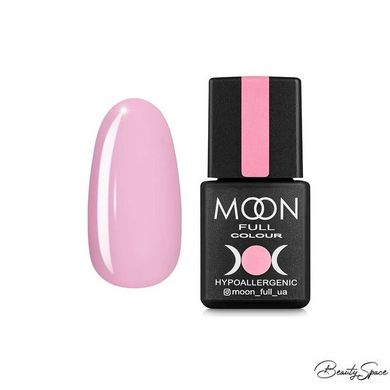 Гель-лак Moon Full №106 рожевий кремовий, 8 мл