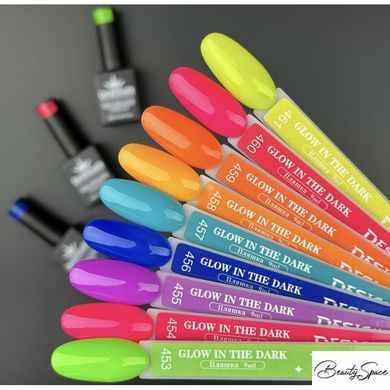 Гель-лак Designer Professional Glow in the dark №458, Пісочний