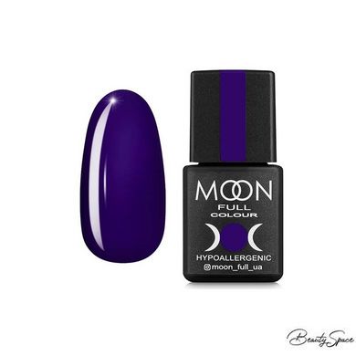 Гель-лак Moon Full №172 темный фиолетовый, 8 мл