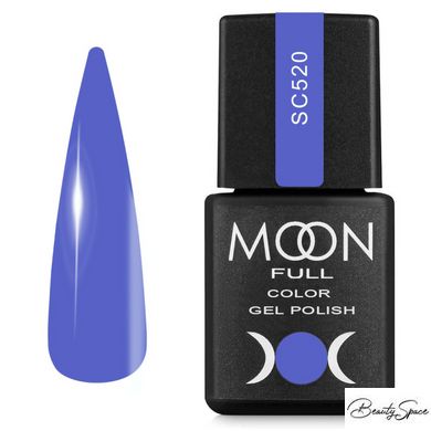 Гель-лак Moon Full Summer Collection №SC520 світло-фіолетовий 8 мл