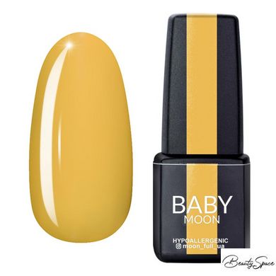 Гель лак Baby Moon Sunny Solo №003 жовтий каррі 6 мл