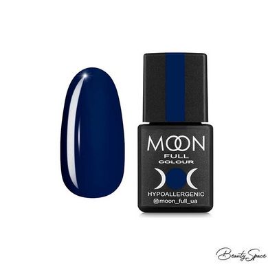 Гель-лак Moon Full №175 синий дымчатый, 8 мл