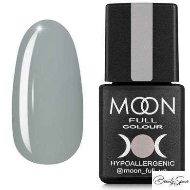 Гель лак Moon Full Fashion color №242 серый 8 мл