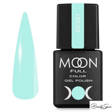 Гель-лак Moon Full Summer Collection №SC521 м'ятний 8 мл