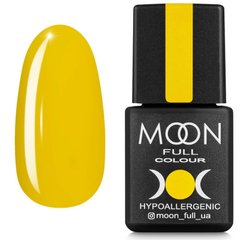 Гель лак Moon Full Fashion color №245 лимонний 8 мл