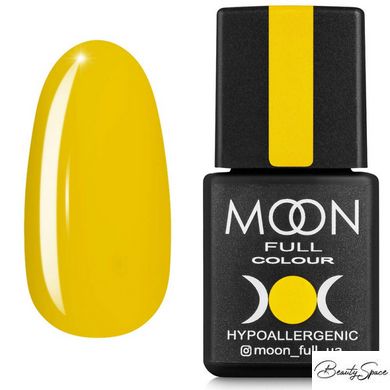 Гель лак Moon Full Fashion color №245 лимонний 8 мл