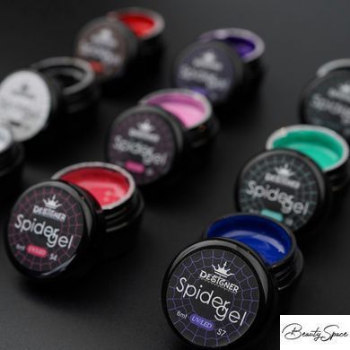 Гель павутинка Designer Professional Spider Gel 8 мл, S2 (Чорний)
