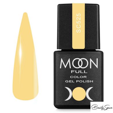 Гель-лак Moon Full Summer Collection №SC525 світло-жовтий 8 мл