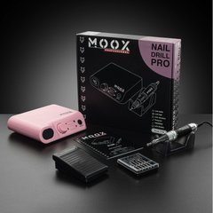 Фрезер Moox Professional X100  на 45 000 об/мин и 70 Вт для маникюра и педикюра Розовый