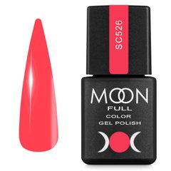 Гель-лак Moon Full Summer Collection №SC526 яскраво-рожевий 8 мл