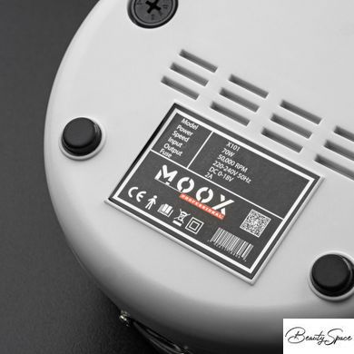 Фрезер Moox Professional X101 на 50 000 об/хв та 70 Вт для манікюру та педикюру Білий