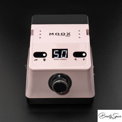 Фрезер Moox Professional X401 на 50 000 об/хв та 70 Вт для манікюру та педикюру Рожевий