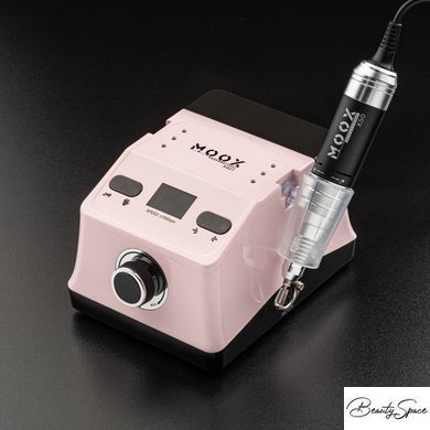 Фрезер Moox Professional X401 на 50 000 об/мин и 70 Вт для маникюра и педикюра Розовый