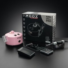 Фрезер Moox Professional X101 на 50 000 об/хв та 70 Вт для манікюру та педикюру Рожевий