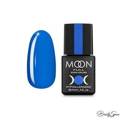 Гель-лак Moon Full №182 блакитний, 8 мл