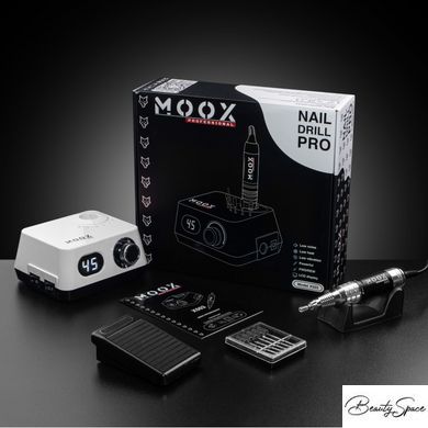 Фрезер Moox Professional X503 на 45 000 об/хв та 70 Вт для манікюру та педикюру Білий