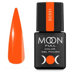 Гель-лак Moon Full Summer Collection №SC531 помаранчевий 8 мл