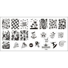 Пластина для стемпінгу Designer Professional 166