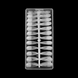 Гелеві Типси для нарощування нігтів, форма "Стилет", 12 розмірів 504 шт
