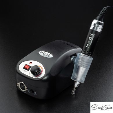 Фрезер Moox Professional X102  на 45 000 об/мин и 65 Вт для маникюра и педикюра Чёрный
