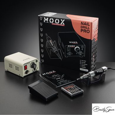 Фрезер Moox Professional X700 на 55 000 об/мин и 80 Вт для маникюра и педикюра